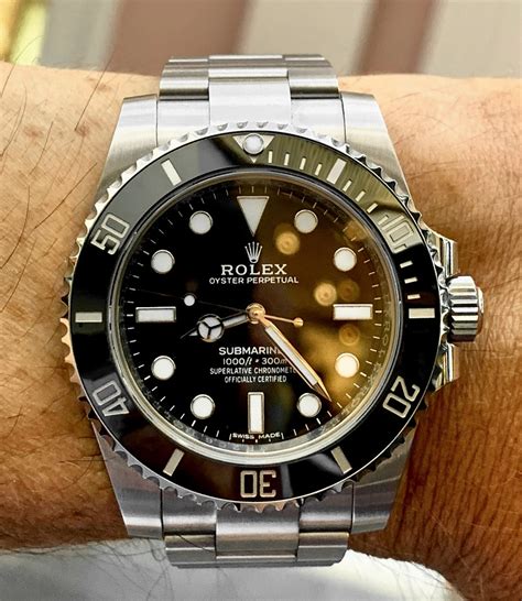 rolex sub no date expert watch